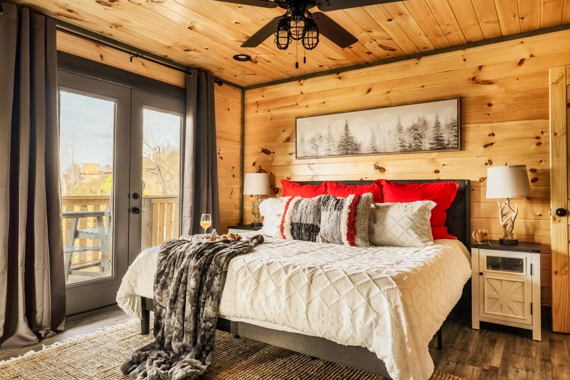 Mountainscape - Brand New Cabin W Views - Hottub - Firetable - Ps5 - Pooltable - 3 Pools Гетлинбург Екстериор снимка